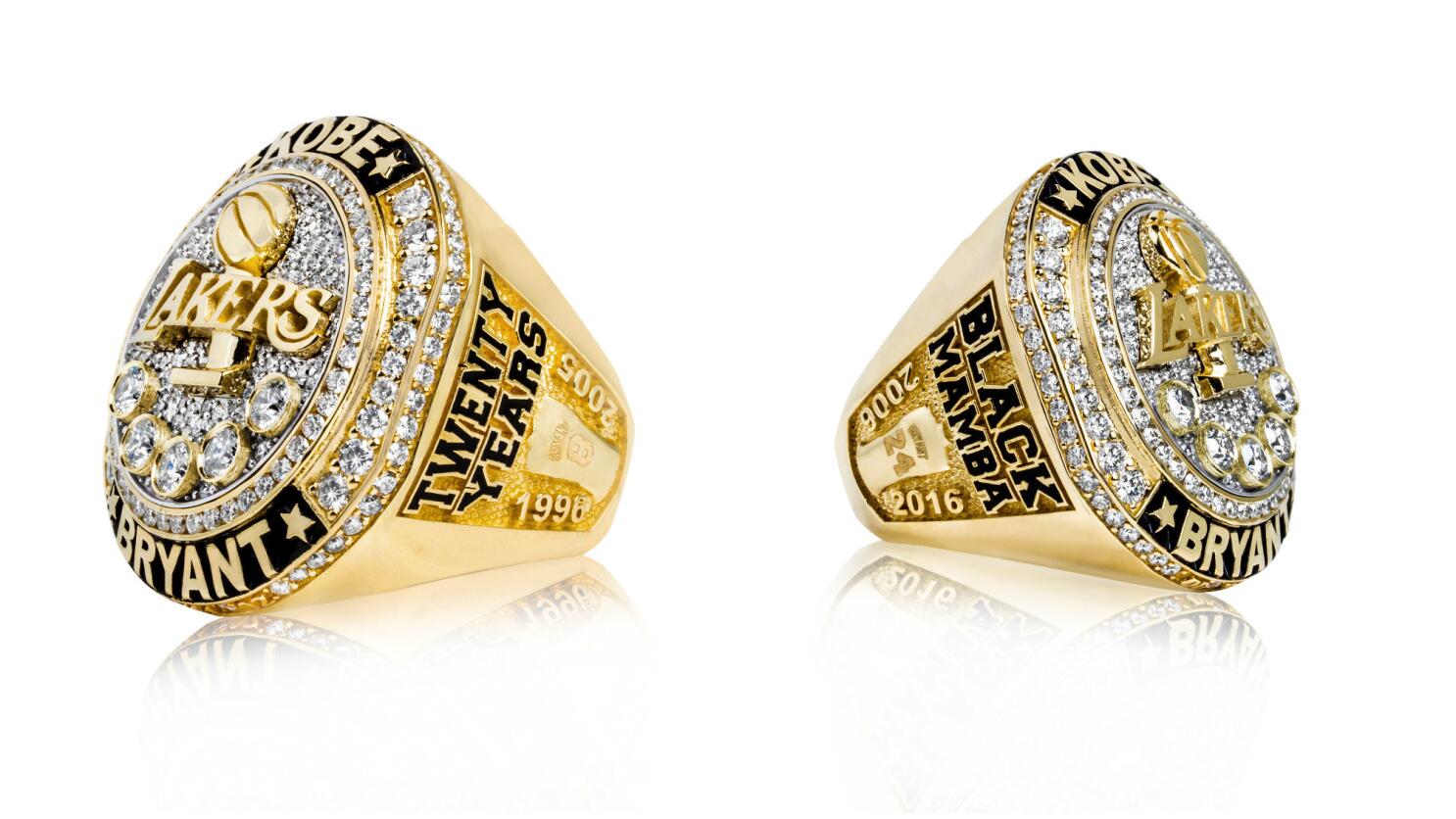 Kobe bryant 2025 nba rings